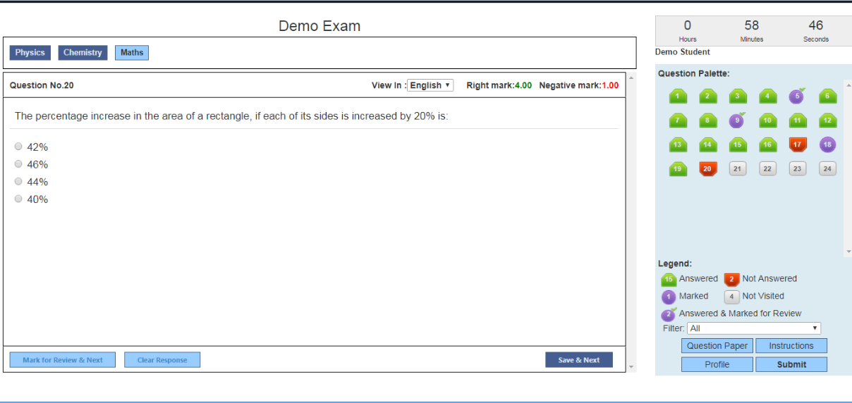 Online examination system